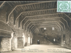 Gand Chateau des Comtes Donjon Salle du premier etage