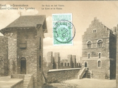 Gand Chateau des Comtes La Cuve et le Palais