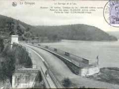La Gileppe Le Barrage et le Lac