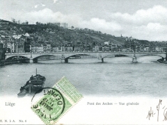 Liege Pont des Arches Vue generale