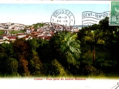 Lisboa Vista geral do Jardim Botnaico