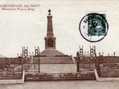 Marchienne au Pont Monument Franco Belege