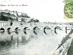 Namur Le Pont sur la Meuse