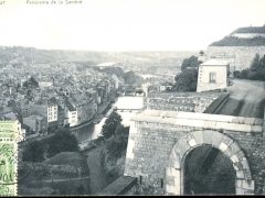 Namur Panorama de la Sambre
