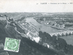Namur Panorama sur la Meuse
