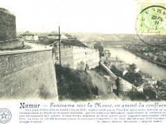 Namur Panorama vers la Meuse