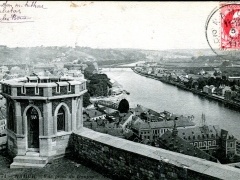 Namur Vue prise du Donion