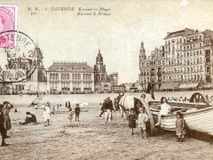 Ostende Kursaal et Plage