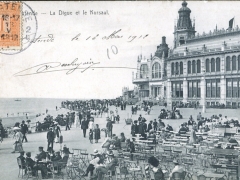 Ostende La Digue et le Kursaal