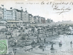 Ostende La Plage a midi