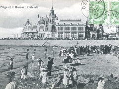 Ostende La Plage et le Kursaal