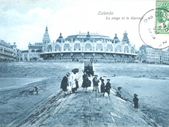 Ostende La plage et le Kursaal