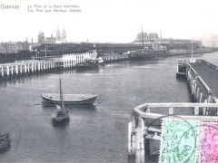 Ostende Le Port et la Gare maritime