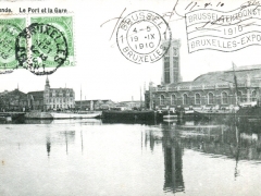 Ostende Le Port et la Gare