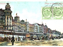 Ostende Plage et Grands Hotels