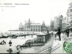 Ostende Plage et Kursaal