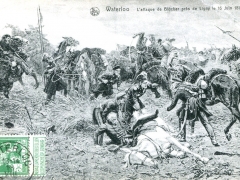 Waterloo L'attaque de Blücher pres de Ligny