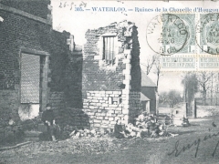 Waterloo Ruines de la Chapelle d'Hougoumont