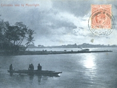 Colombo lake by Moonlight