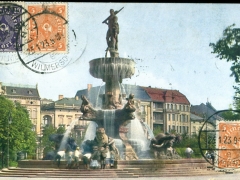 Berlin Lützow Platz mit Herkules Brunnen