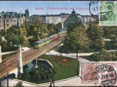 Berlin Nollendorfplatz mit Hochbahn