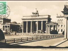 Berlin Pariser Platz und Brandenburger Tor