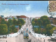 Berlin Potsdamerplatz mit Leipzigerstrasse