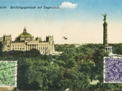 Berlin Reichtagsgebäude mit Siegessäule