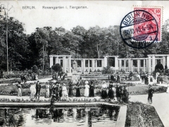 Berlin Rosengarten im Tiergarten