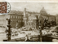 Berlin Schloss und Kaiser Wilhelm Brücke