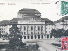 Dresden Ostra Allee Neues Köngil Schauspielhaus