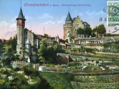 Ehrenbreitstein a Rhein Klausenburg Rheinburg