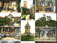 Eisenach und die Wartburg Mehrbildkarte