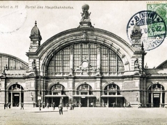 Frankfurt Main Portal des Hauptbahnhofes