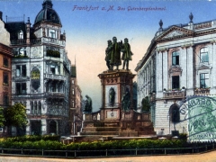 Frankfurt Main das Gutenbergdenkmal
