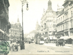 Frankfurt a M Kaiserstrasse Rossmarkt