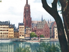 Frankfurt a Main Blick auf den Kaiser Dom