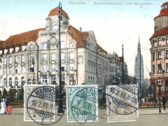 Hannover Aegidientorplatz und Hansahaus