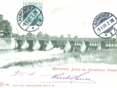 Hannover Brücke der Herrenhäuser Wasserkunst