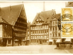 Hildesheim Marktplatz mit Knochenhauer Amtshaus