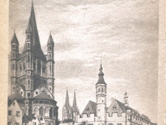 Köln Martinskirche und Stapelhaus