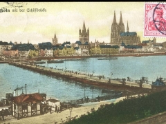 Köln mit der Schiffbrücke