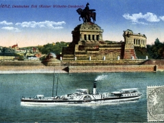 Koblenz Deutsches Eck Kaiser Wilhelm Denkmal