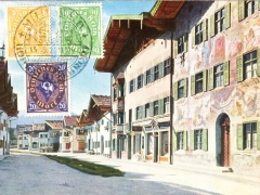 Mittenwald Obere Marktstrasse mit Neunerhaus