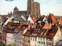 Strassburg Blick vom Kleberplatz