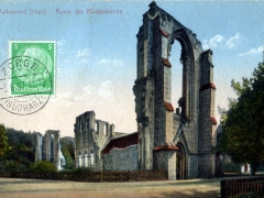 Walkenried Harz Ruine der Klosterkirche