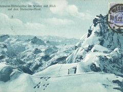 Watzmann Mittelspitze im Winter