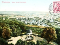 Wiesbaden Blick vom Neroberge