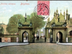 Brighton Pavilion entrance