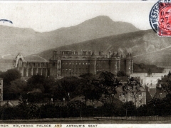 Edinburgh Holyrood Palace and Arthur's Seat